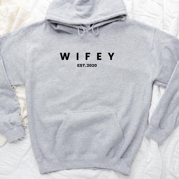 Wifey Personalized Shirt – Custom Tees, Hoodies & Sweatshirts