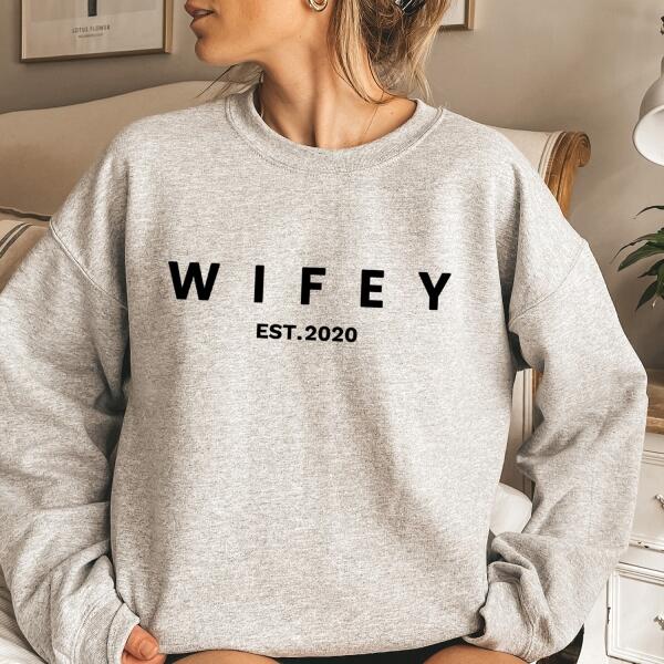Wifey Personalized Shirt – Custom Tees, Hoodies & Sweatshirts