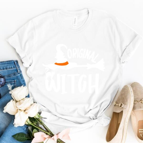 Original Witch and Witch in training tee