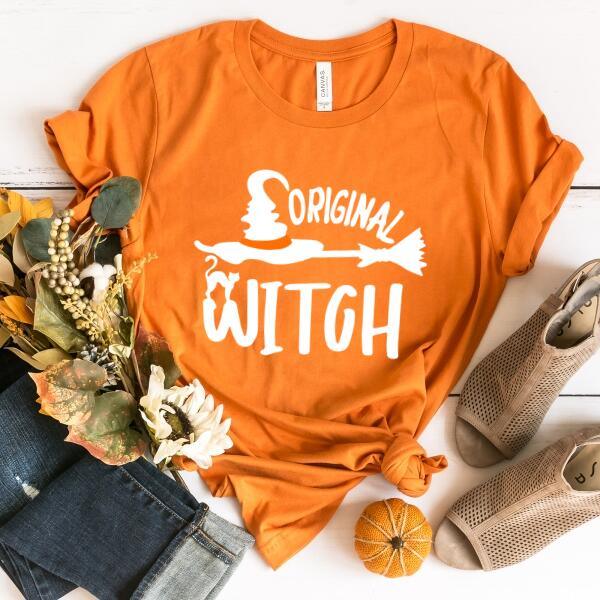 Original Witch and Witch in training tee