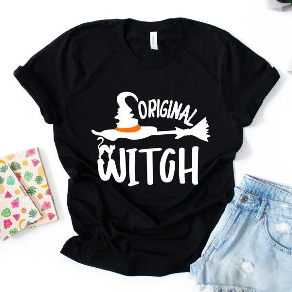 Original Witch and Witch in training tee