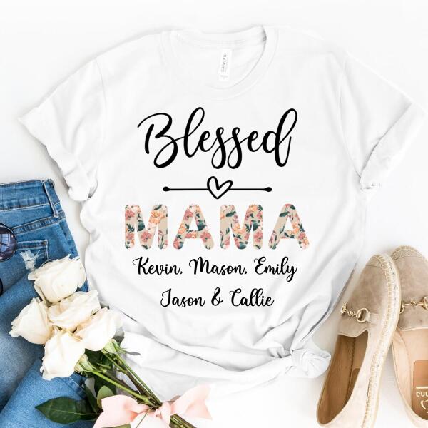 Blessed Mama & Mama's Blessing Tee