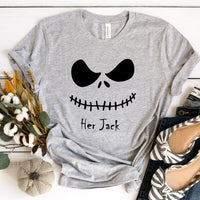 The Jack & The Sally Couples Halloween Tee