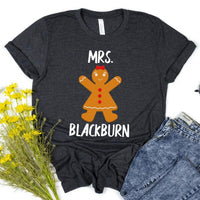 Personalized Mr & Mrs Christmas Tee