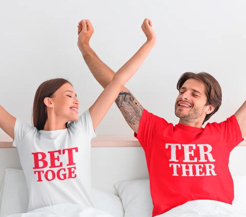 Better Together Couples Tee