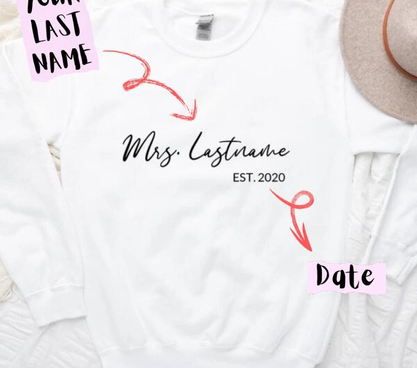 Mrs. Personalized Top