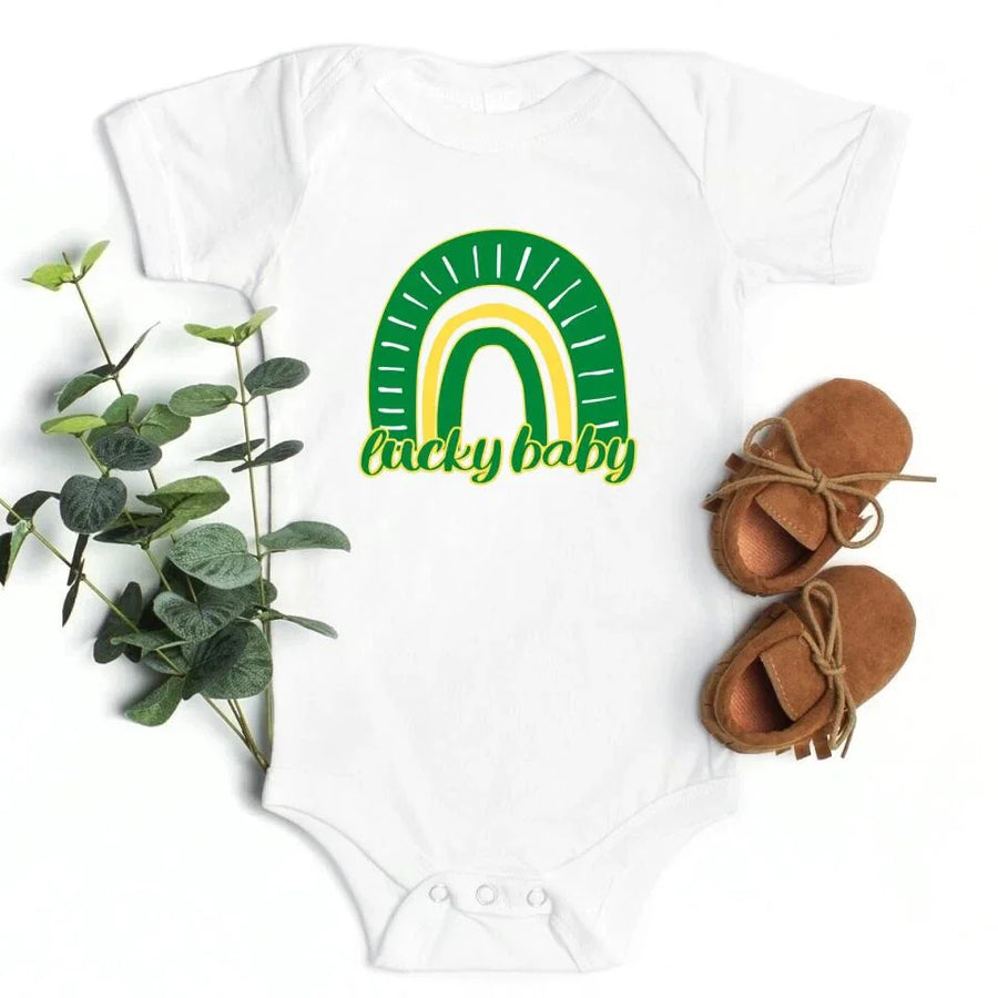 Lucky Mama & Lucky Baby Rainbow T-Shirt