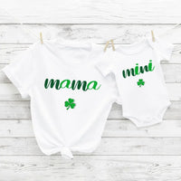 Mom and Me Clovers St. Patty's T-shirt