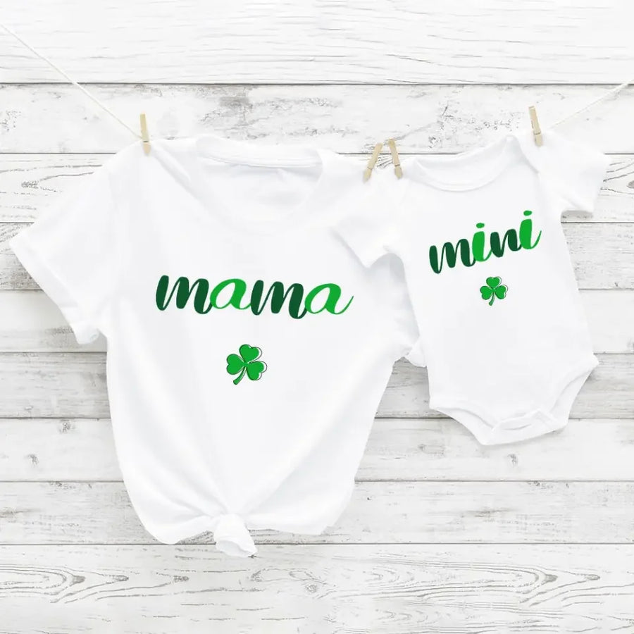 Mom and Me Clovers St. Patty's T-shirt