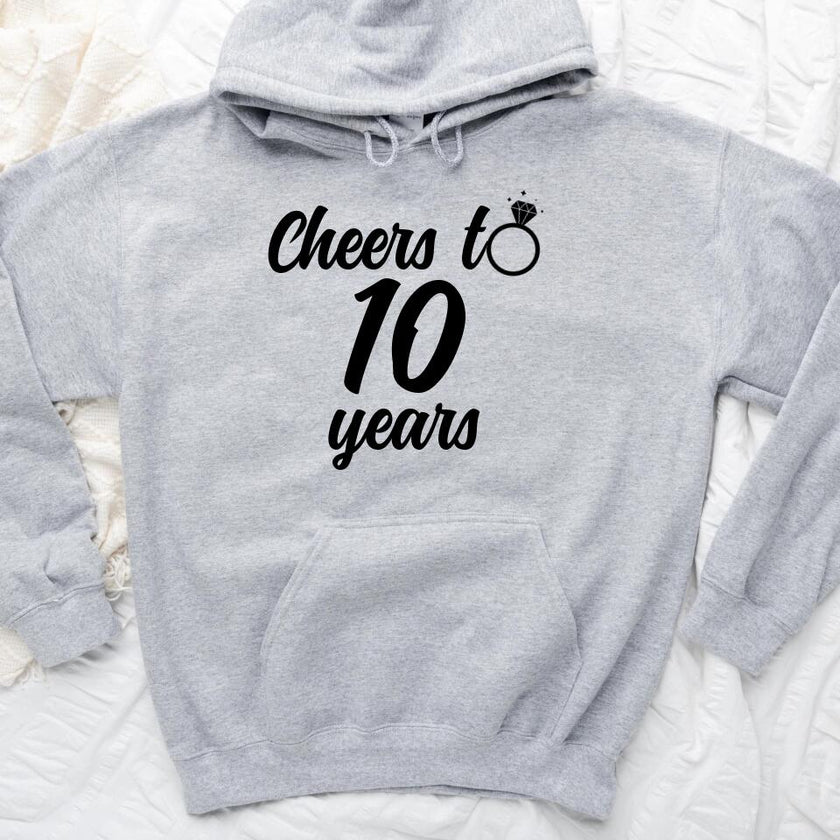 Cheers to Many Years Personalized Anniversary T-shirt