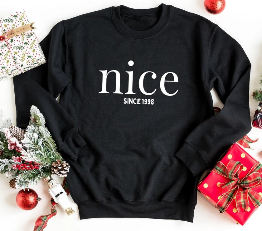 Naughty Or Nice Personalized Christmas Top