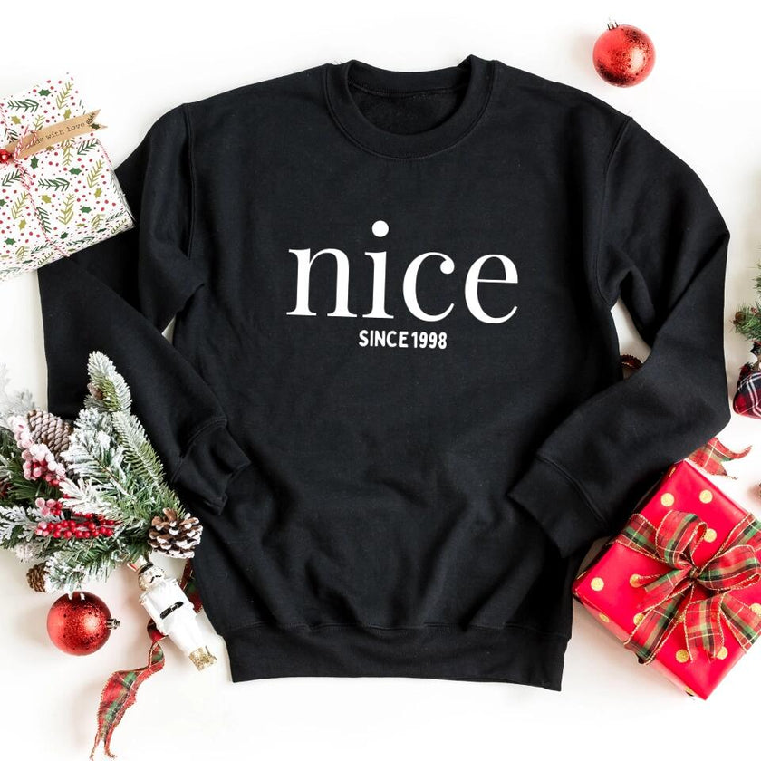 Naughty Or Nice Personalized Christmas Top