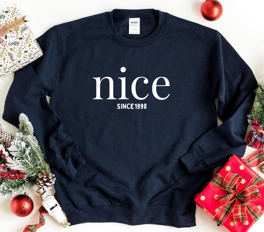 Naughty Or Nice Personalized Christmas Top