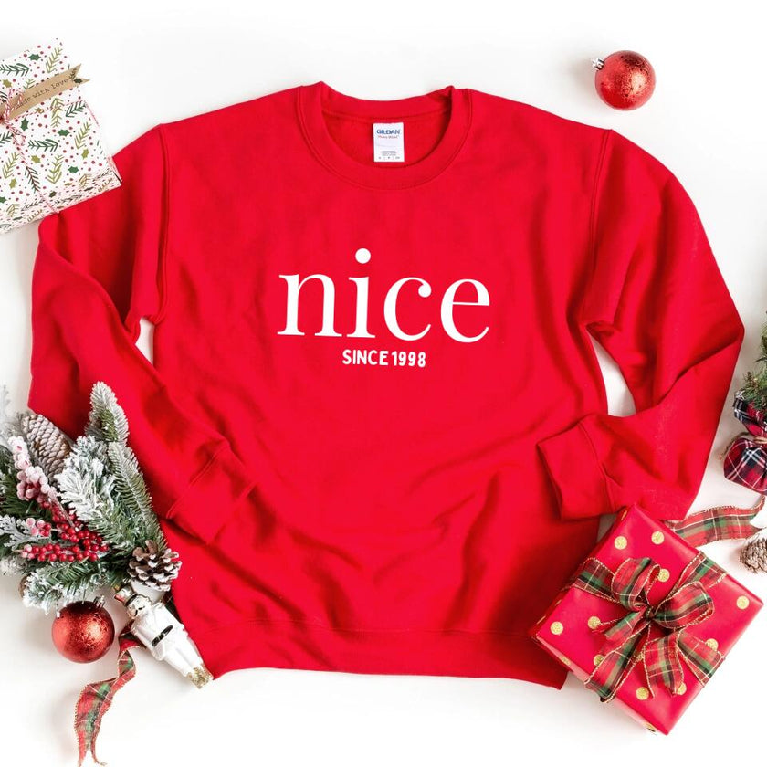 Naughty Or Nice Personalized Christmas Top