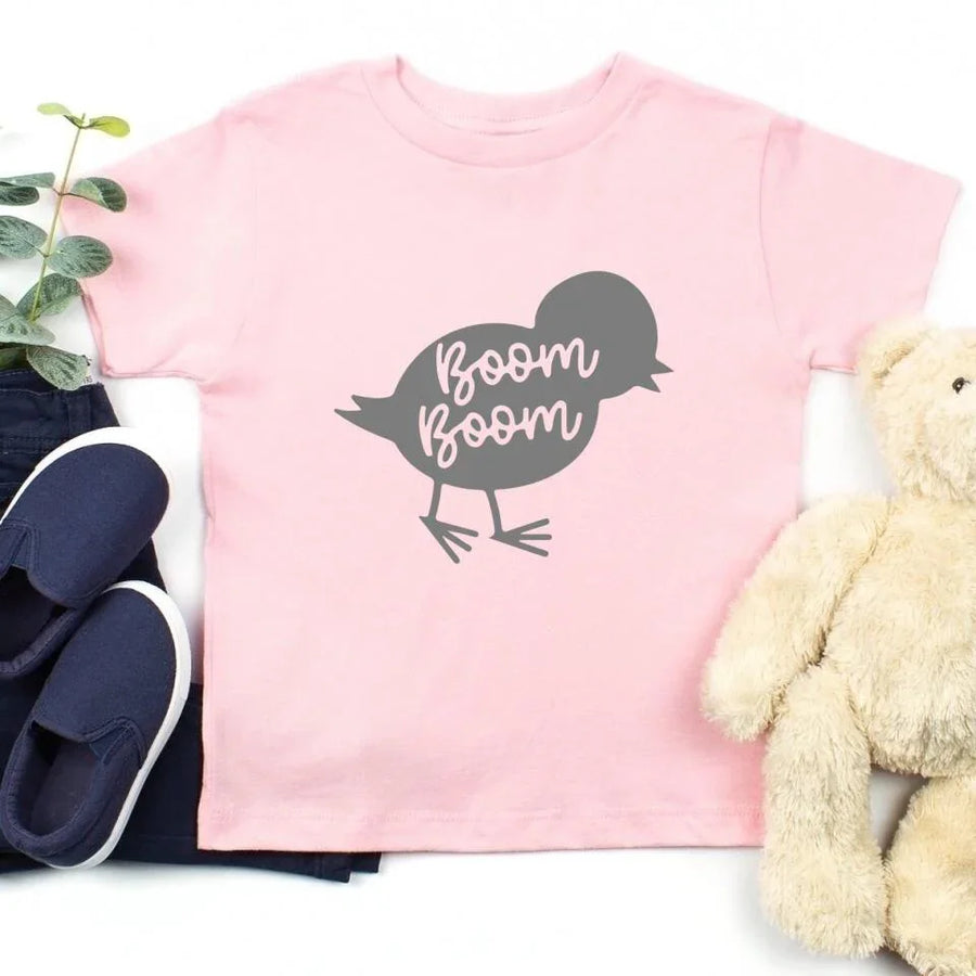 Chica Chica Boom Boom Tee - Mom and Daughter Easter Tee