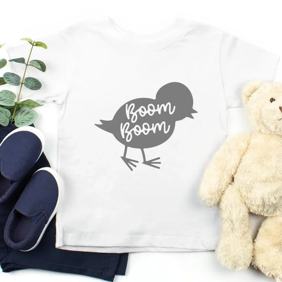 Chica Chica Boom Boom Tee - Mom and Daughter Easter Tee