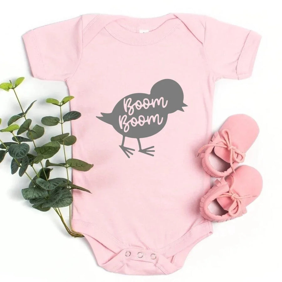 Chica Chica Boom Boom Tee - Mom and Daughter Easter Tee