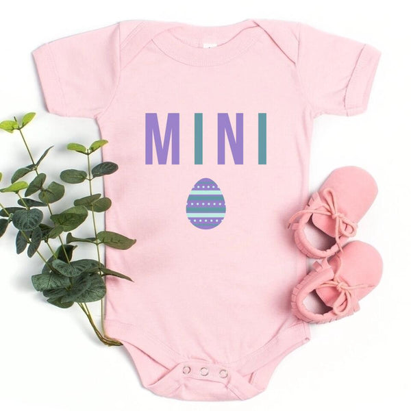 Customizer - Mama Mini Easter Egg Tee - Mom And Daughter Easter Tee