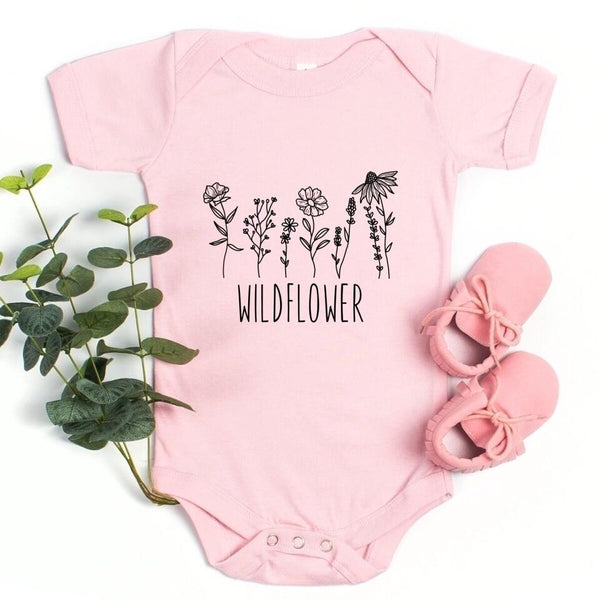 Raising Little Wildflowers Tee - Mom and Me Easter Tee