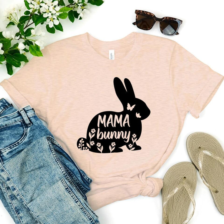 Bunny Tee - Mom and Me Easter Tee