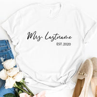 Mrs. Personalized Top