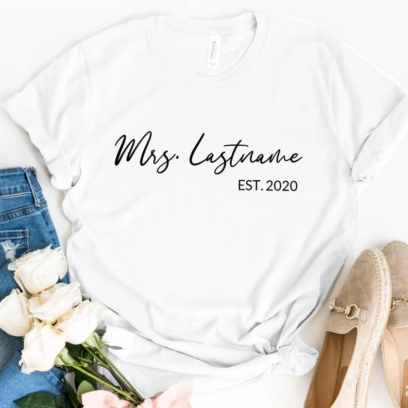 Mrs. Personalized Top