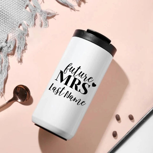 Future Mrs & Mr Personalized 14oz Coffee Tumbler