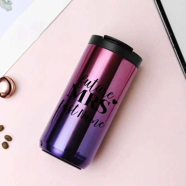 Future Mrs & Mr Personalized 14oz Coffee Tumbler