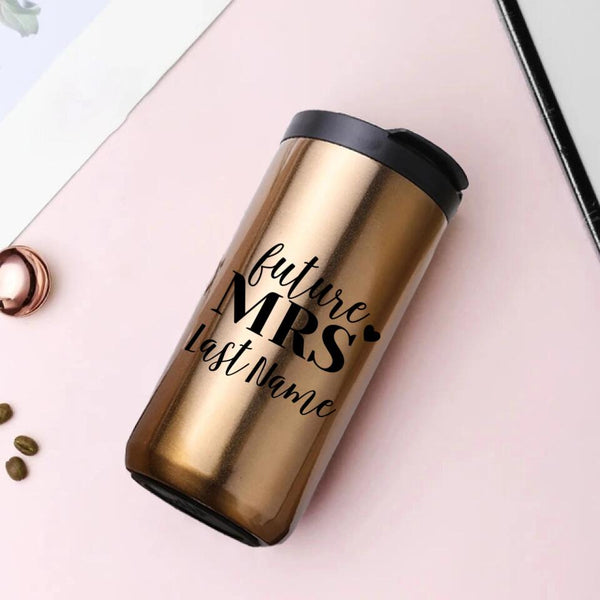 Future Mrs & Mr Personalized 14oz Coffee Tumbler