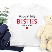 Mommy & Daughter Besties Since Personalized Tee