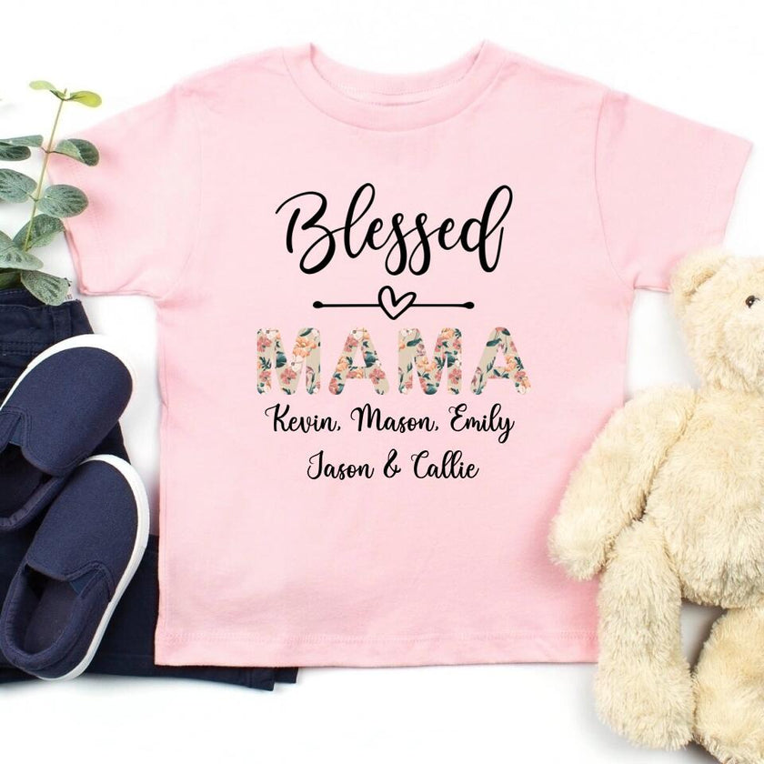 Blessed Mama & Mama's Blessing Tee