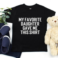 Mi hija favorita me compró esta camiseta