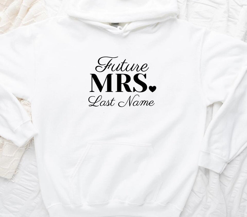 Mrs. Last Name Personalized Top