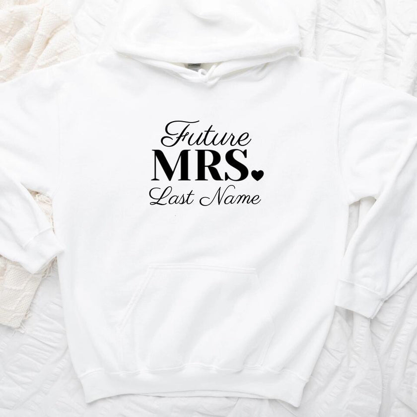 Mrs. Last Name Personalized Top