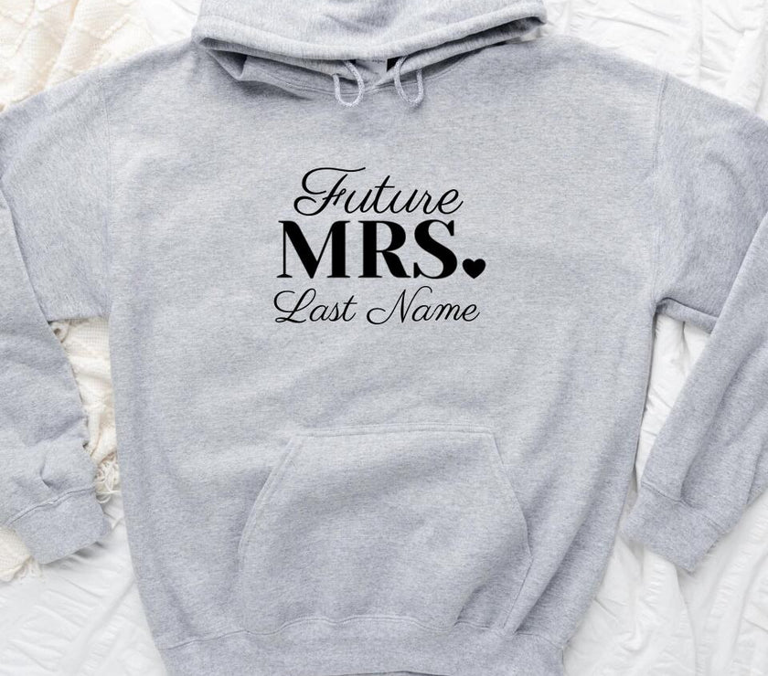 Mrs. Last Name Personalized Top