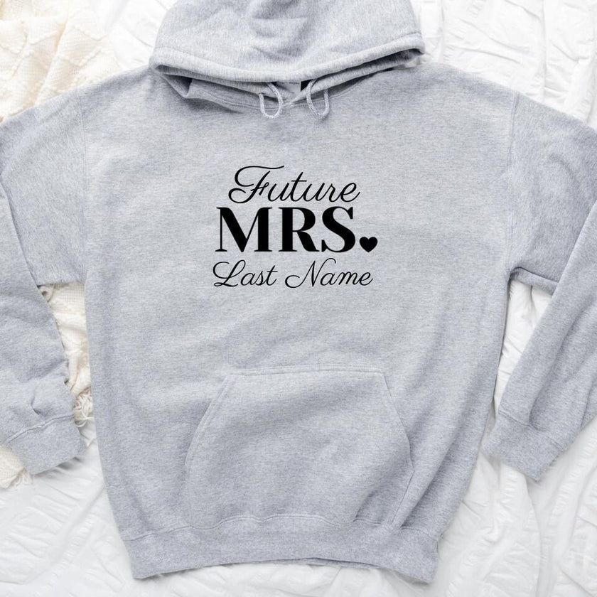 Mrs. Last Name Personalized Top