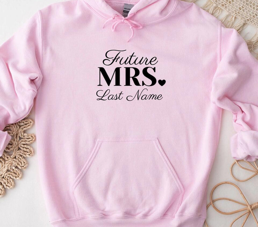 Mrs. Last Name Personalized Top