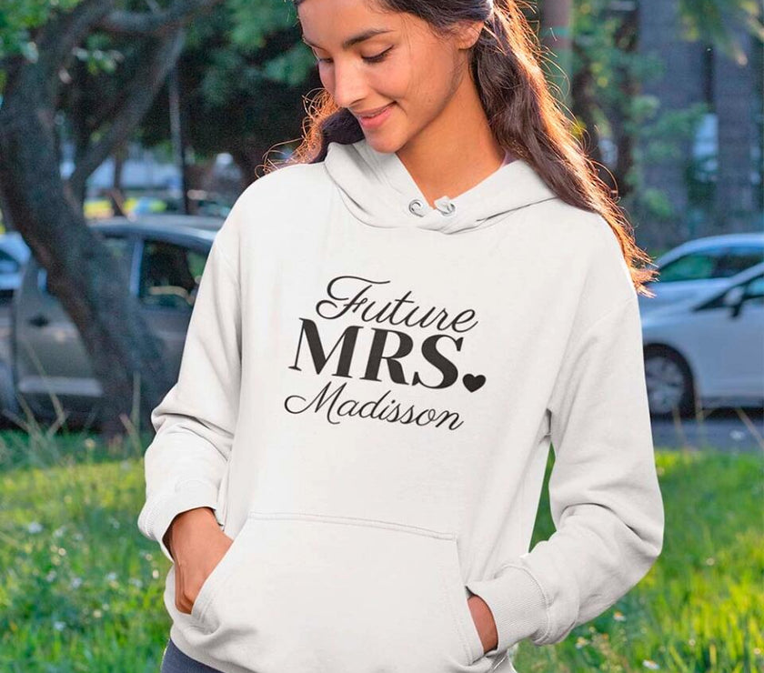 Mrs. Last Name Personalized Top