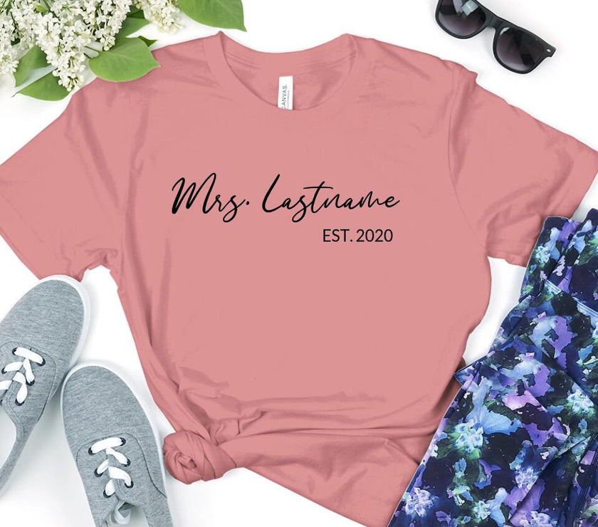 Mrs. Personalized Top