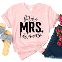 Future Mrs & Mr Personalized T-Shirt