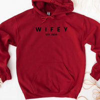 Wifey Personalized Crewneck Tee