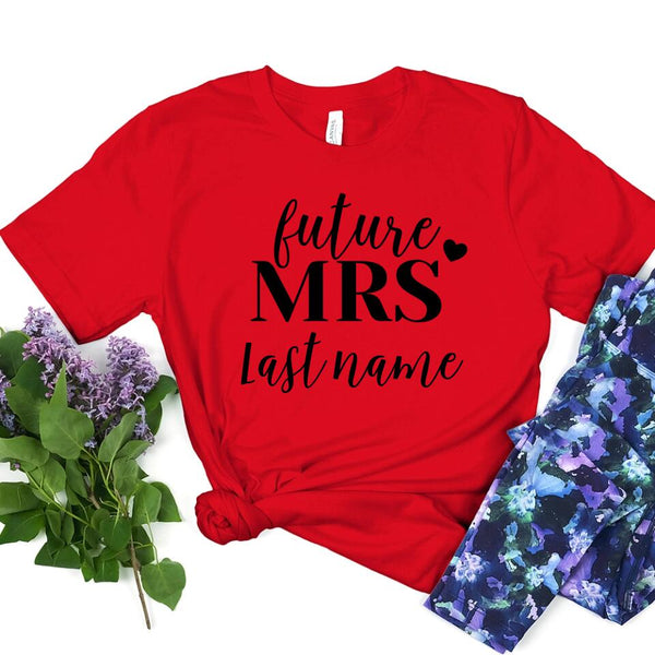 Mr & Mrs. Personalized Top