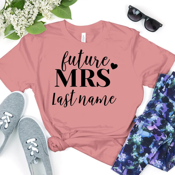 Mr & Mrs. Personalized Top