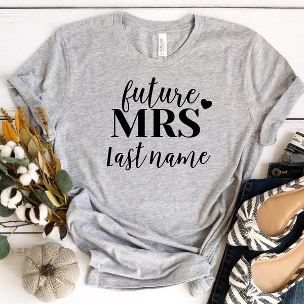 Mr & Mrs. Personalized Top