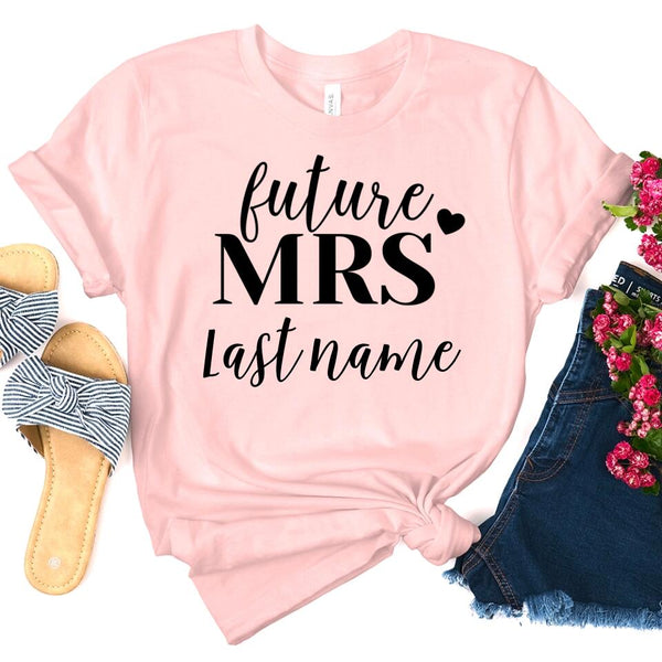 Mr & Mrs. Personalized Top