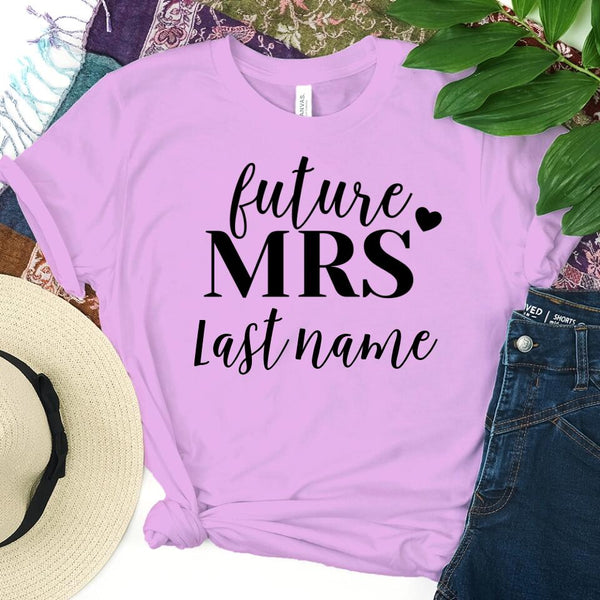 Mr & Mrs. Personalized Top