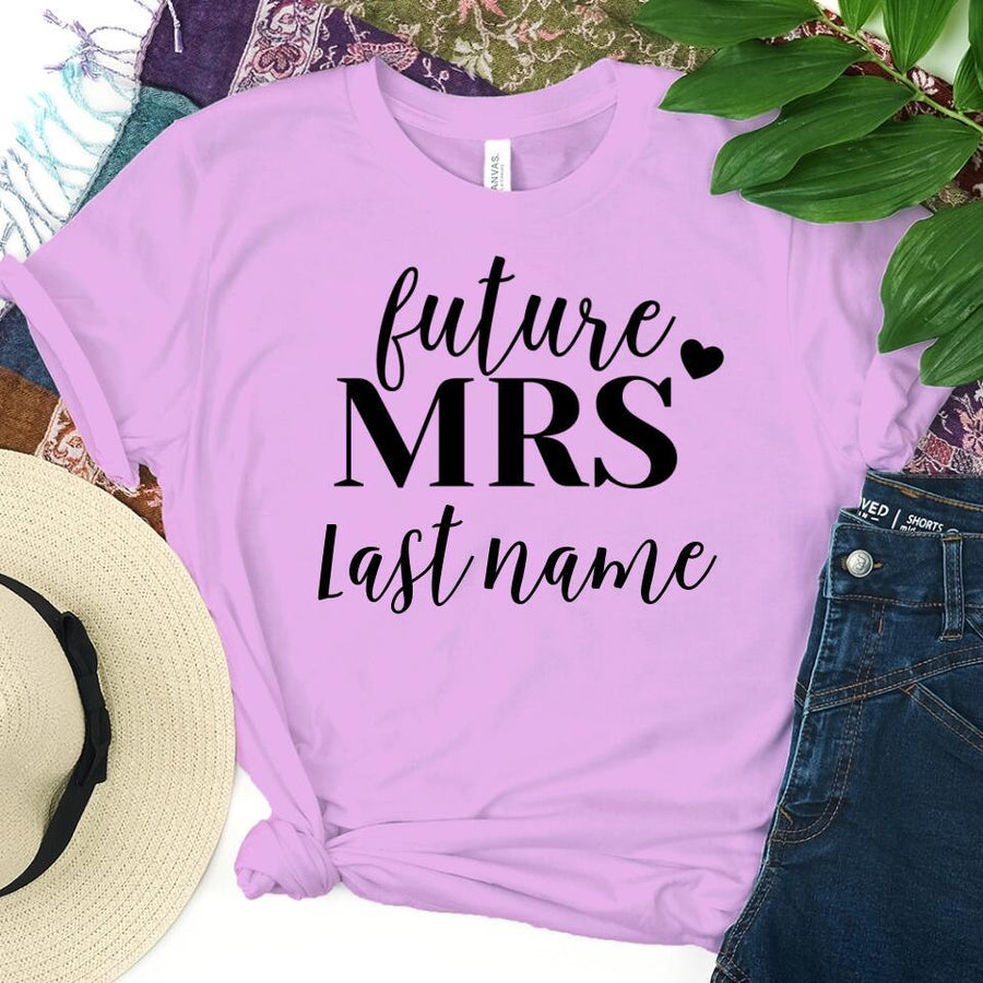 Mr & Mrs. Personalized Top