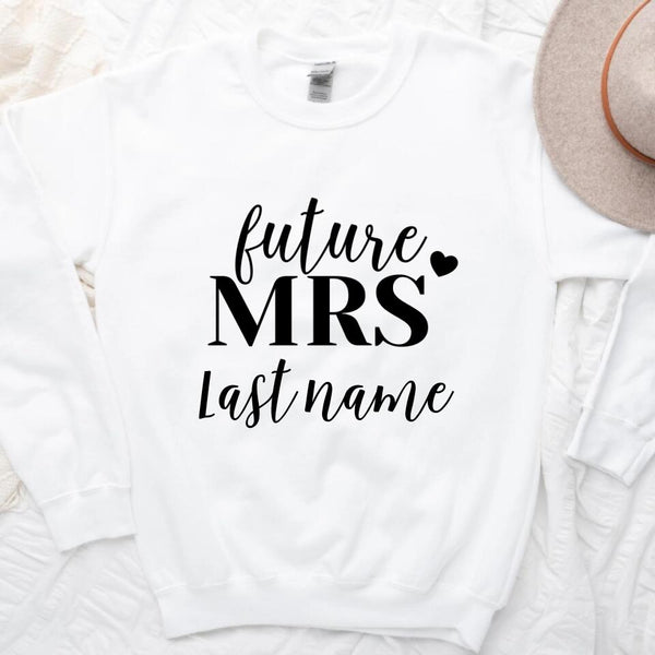 Mr & Mrs. Personalized Top