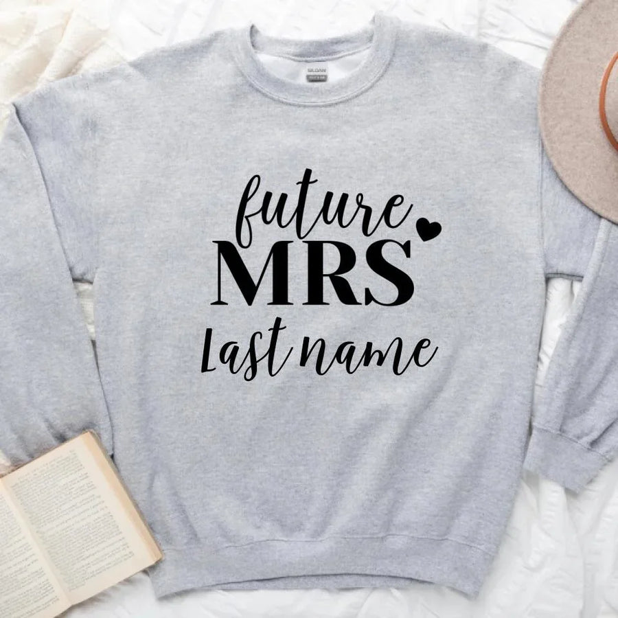 Mr & Mrs. Personalized Top