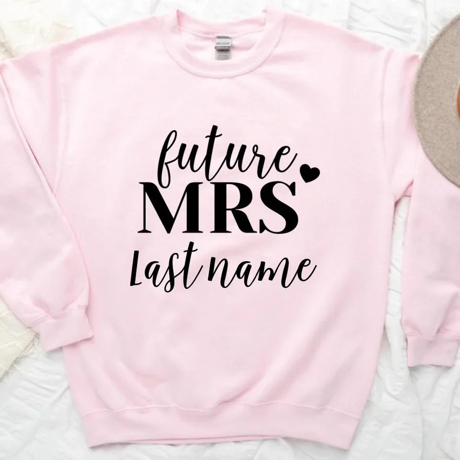 Mr & Mrs. Personalized Top